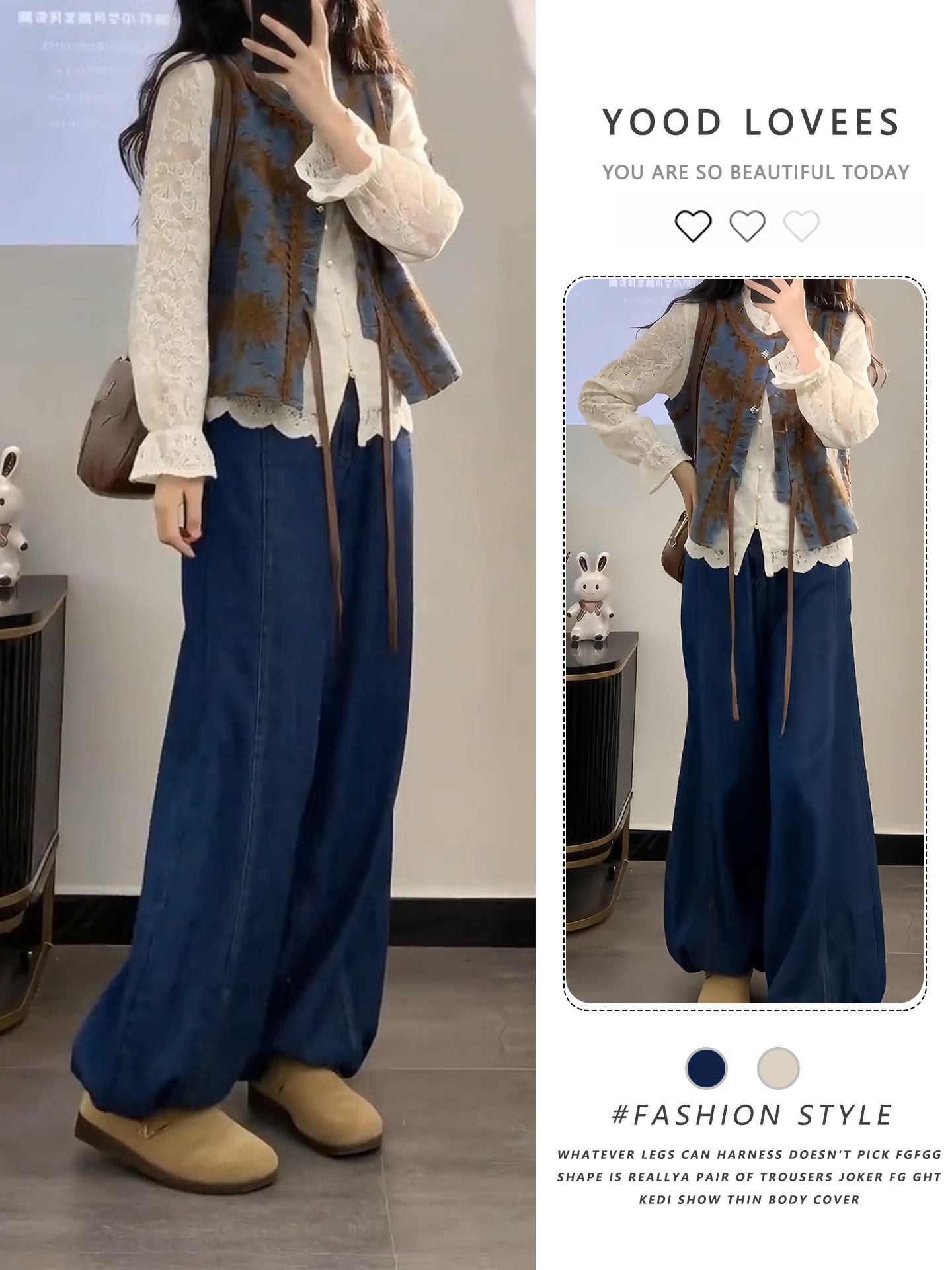 Vintage Fashion Years - Spring Autumn Vintage Design plus Size