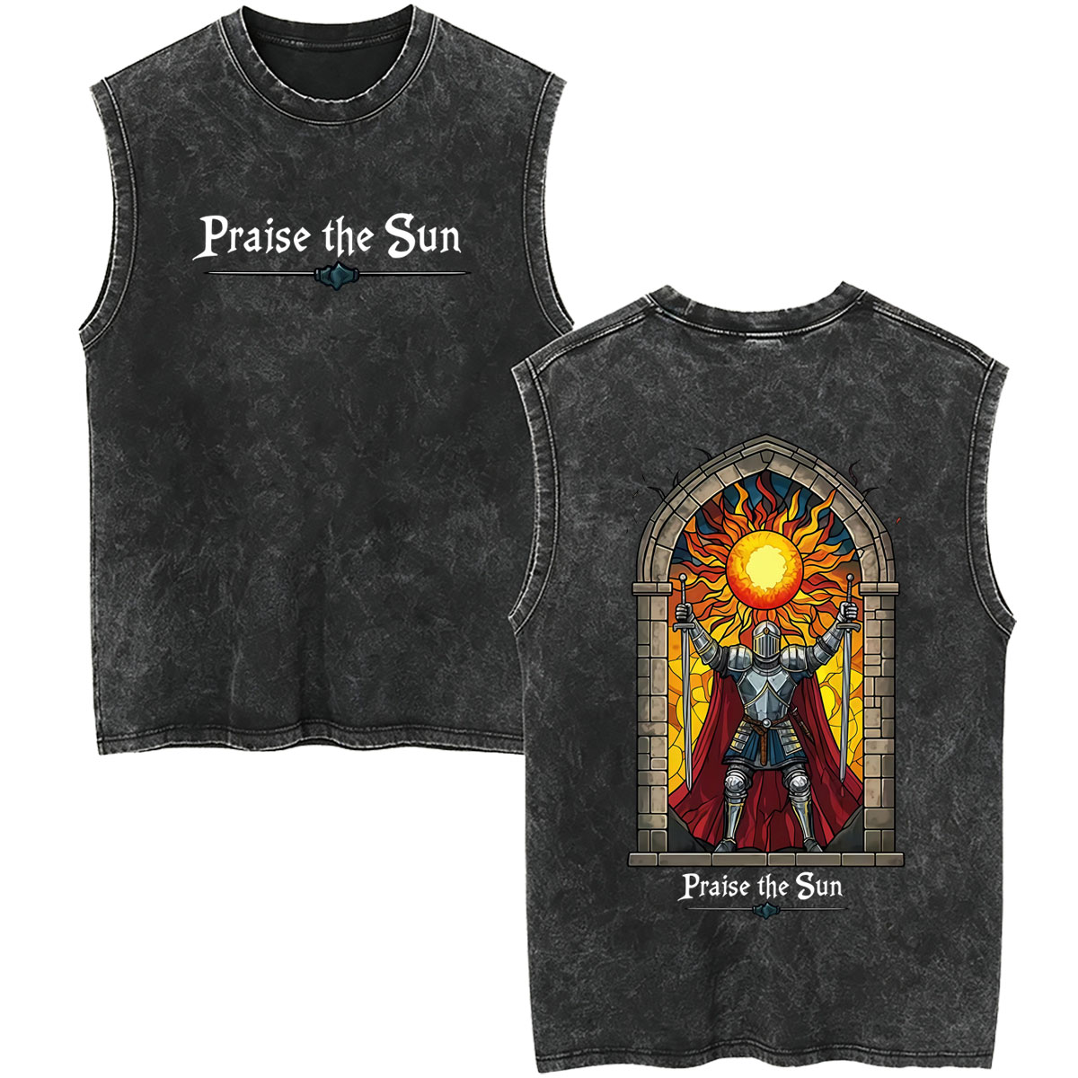 Vintage Fashion Game - Game Dark Souls Praise The Sun