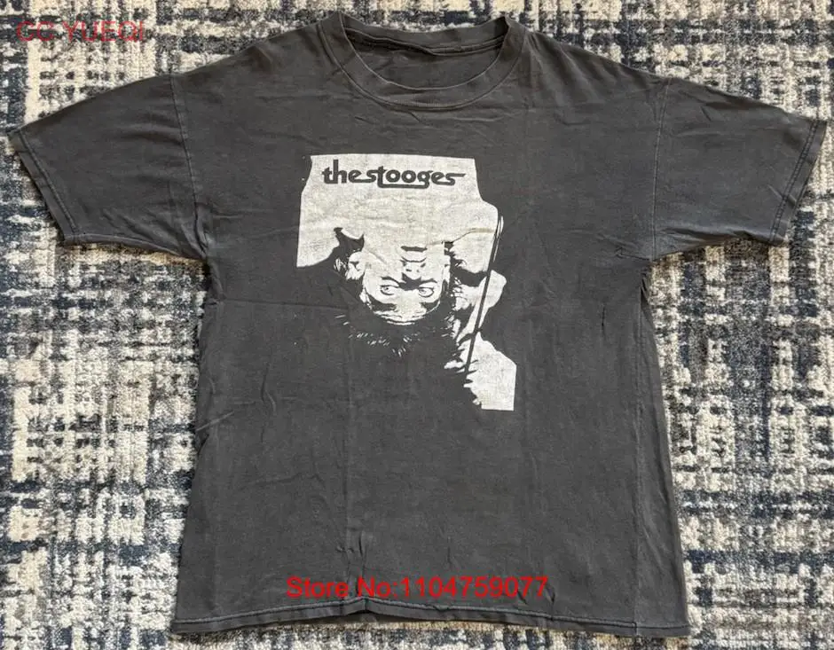Band Tee Faded 90S - Vintage 90s The Stooges Iggy Pop