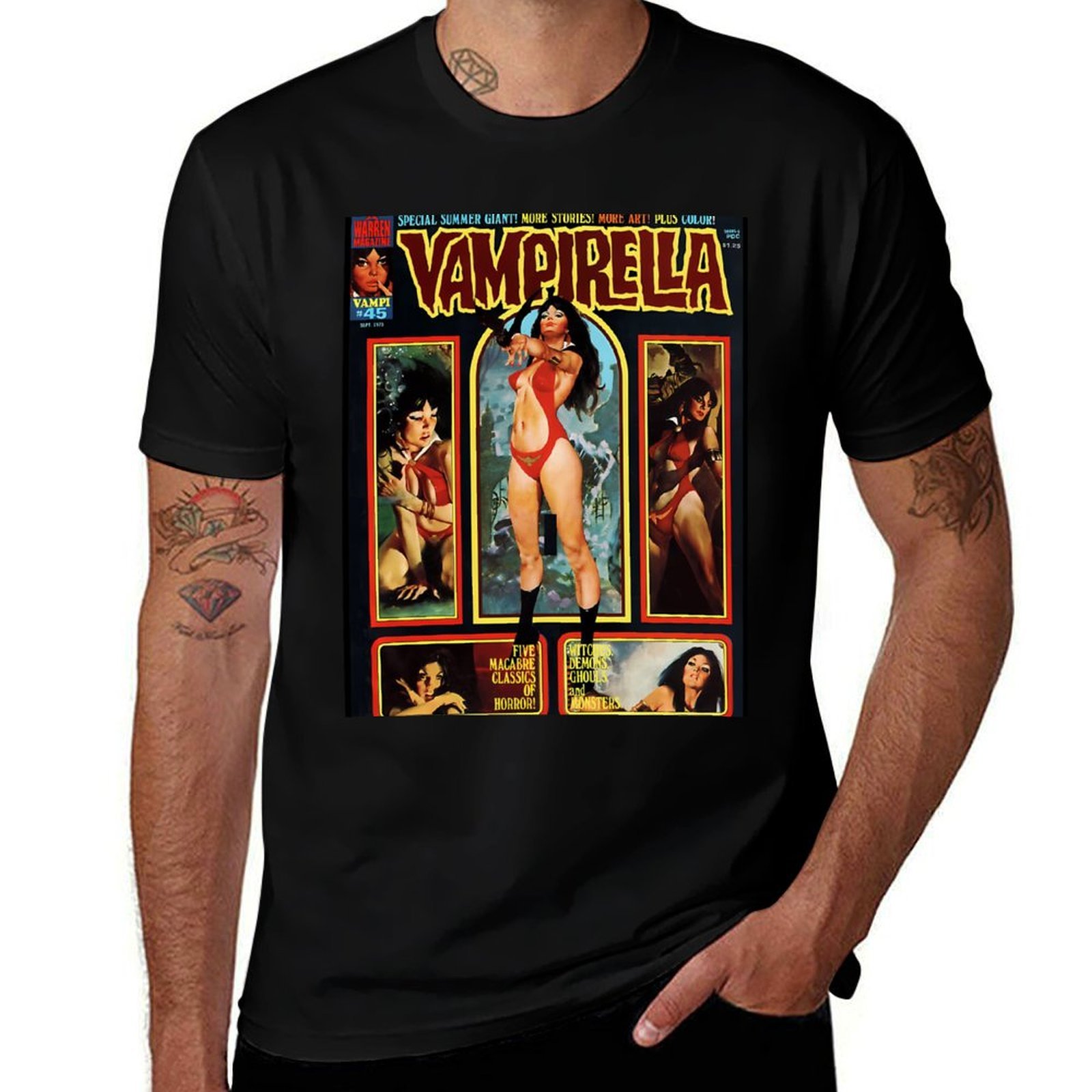 Vintage Fashion Magazine Covers - YEP, ANOTHER GREAT VINTAGE VAMPIRELLA MAGAZINE