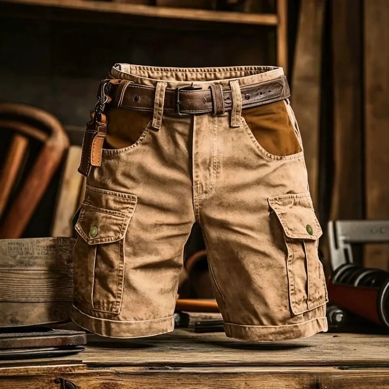 Vintage Fashion Style Men - High Quality Men Summer Vintage Outdoor