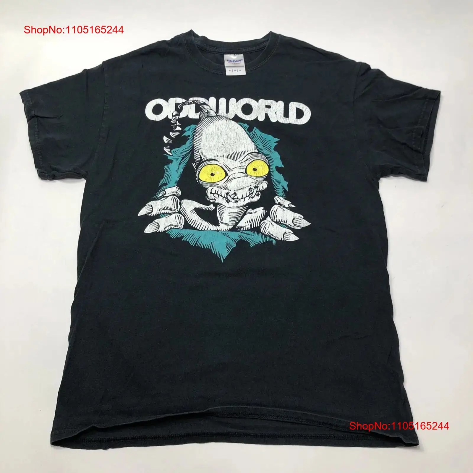 Vintage Fashion Game - Oddworld Abe Vintage Video Game Promo