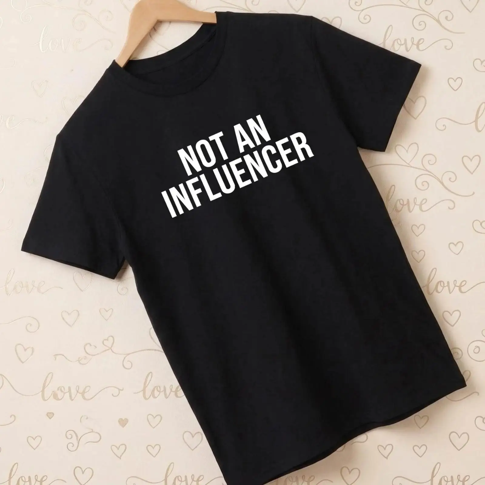 Vintage Fashion Influencer - Not An Influencer T Shirt Funny