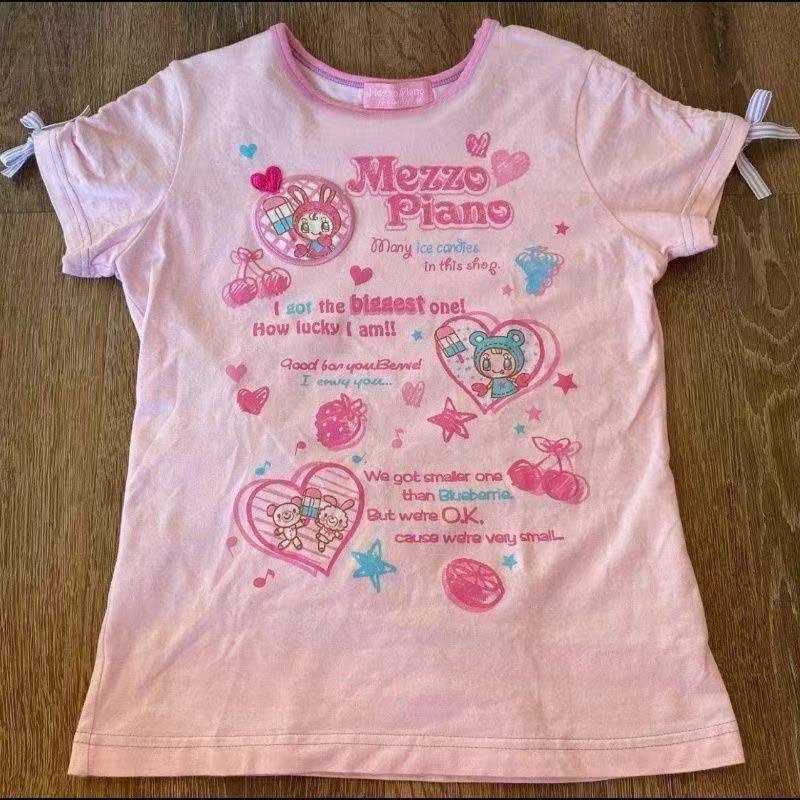 Vintage Kawaii Cute Short Slee - Vintage Fashion Y2K review and price
