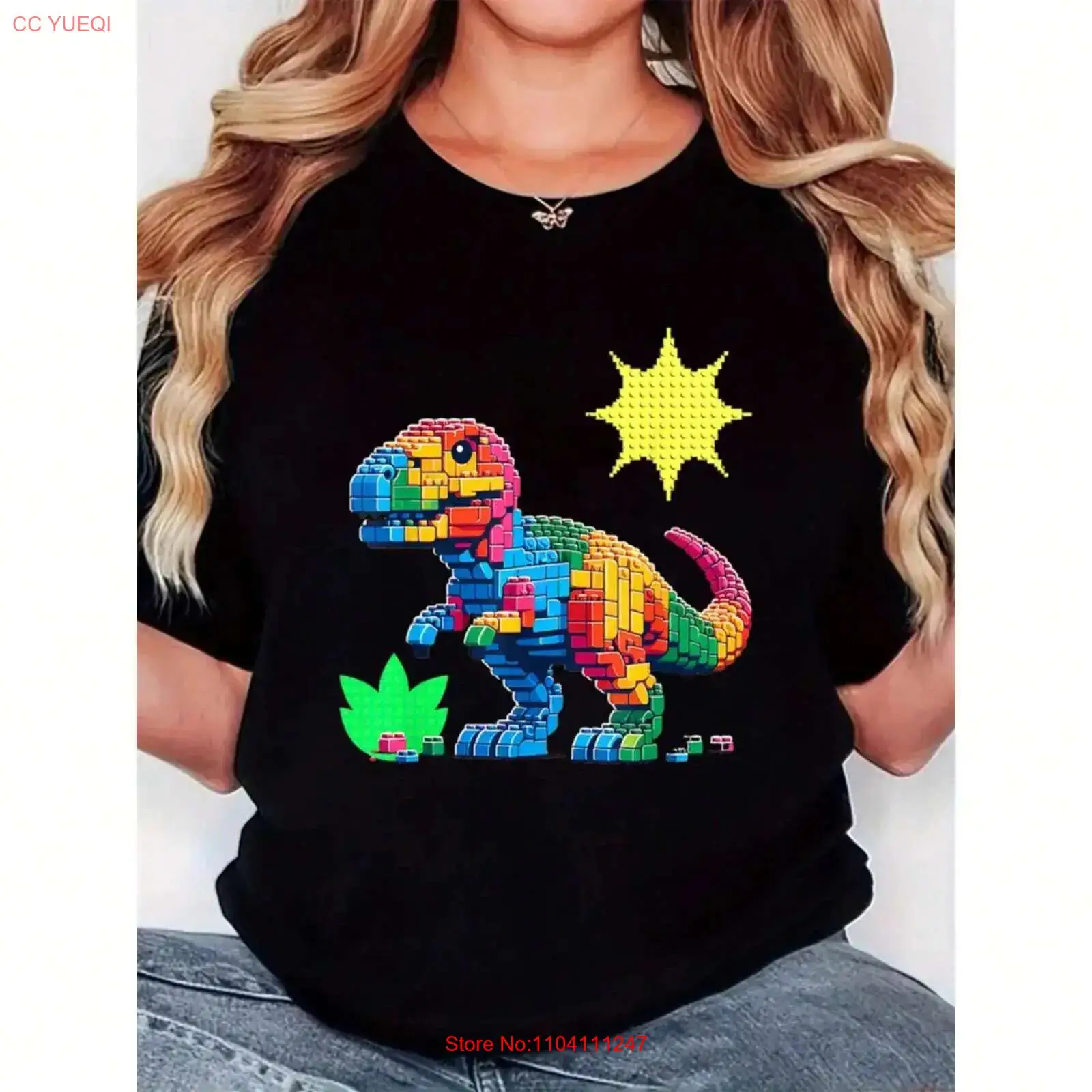 Women's T shirt colorful build - Vintage Fashion Build review and price