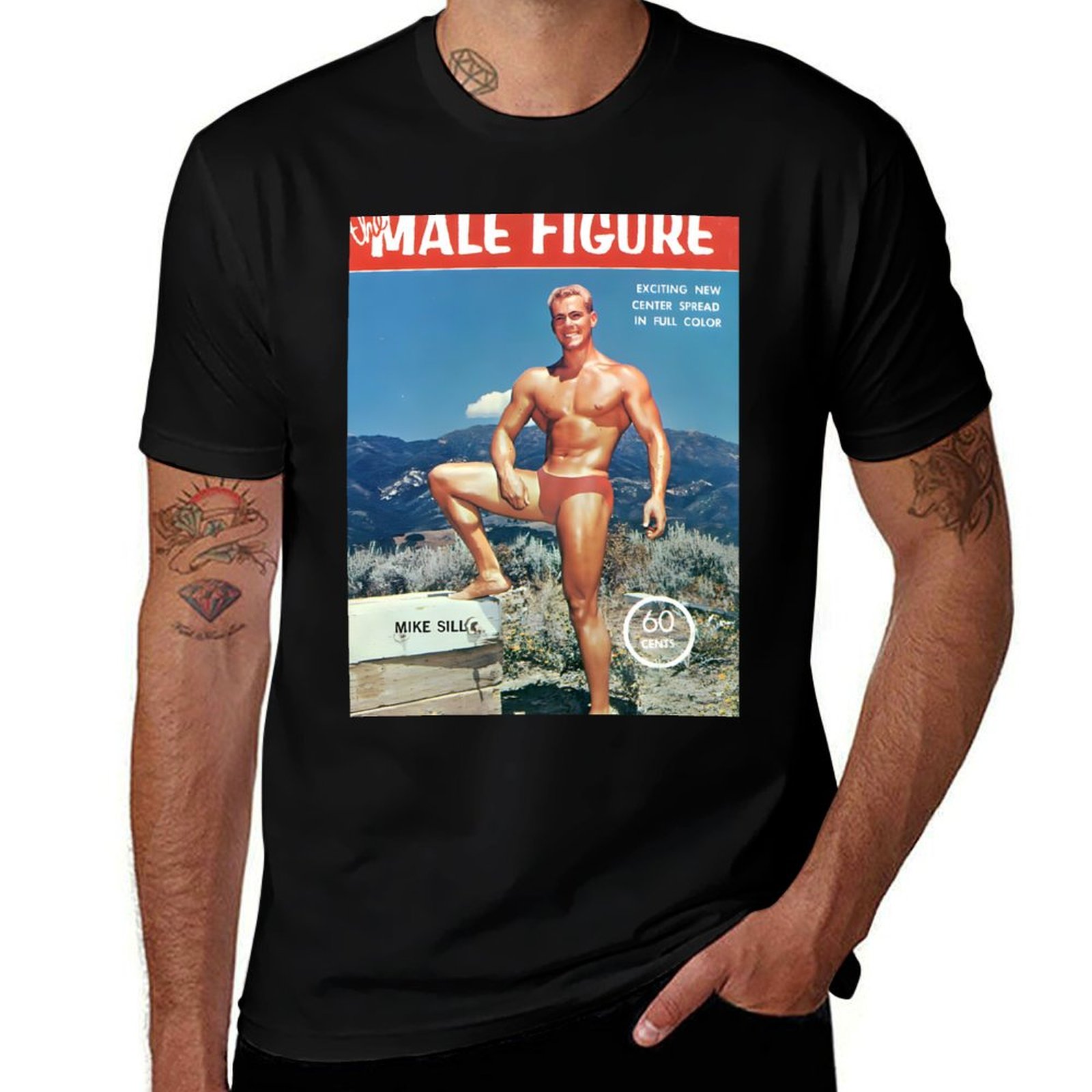 The Male Figure with Mike Sill - Vintage Fashion Magazine Covers review and price