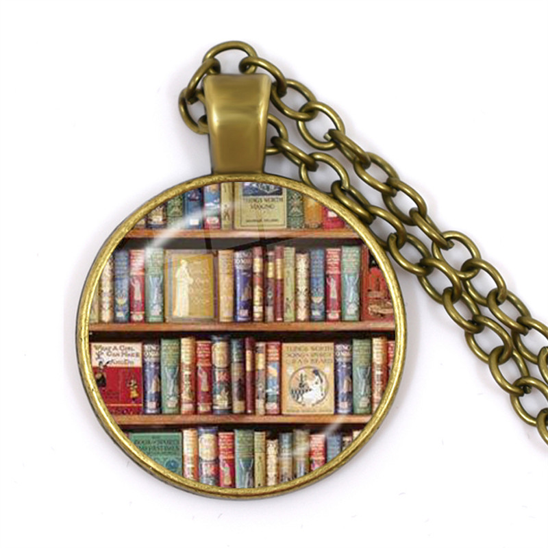 Hot Old Book Necklace Vintage  - Vintage Fashion Library review and price
