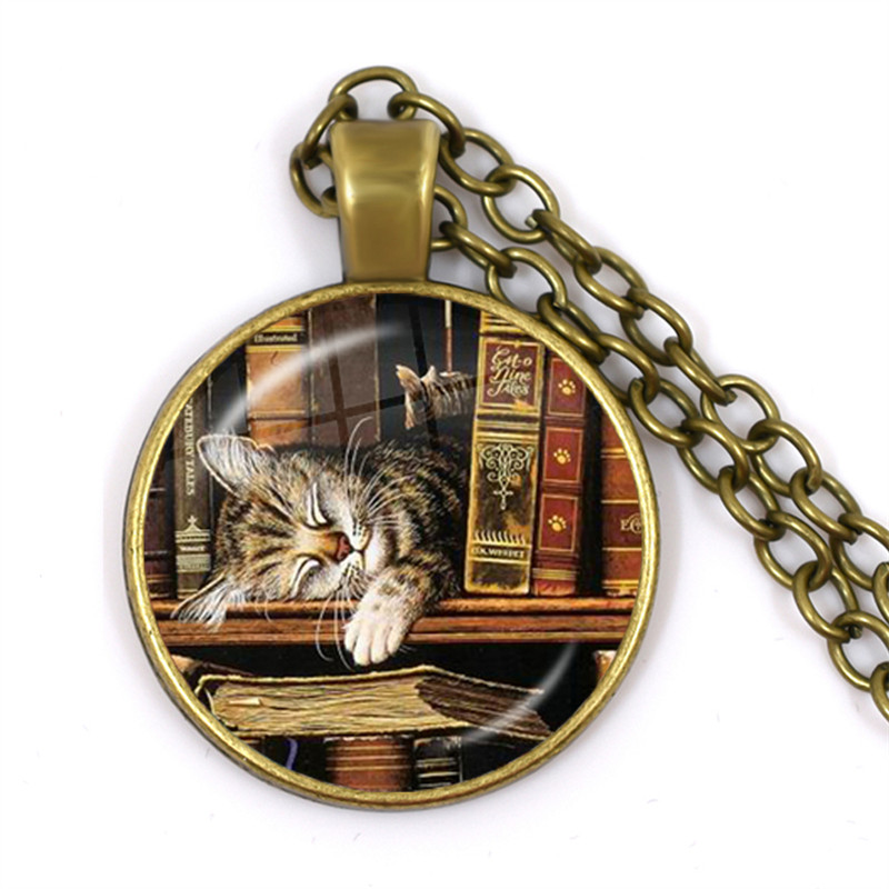 Hot Old Book Necklace Vintage  - Vintage Fashion Library review and price