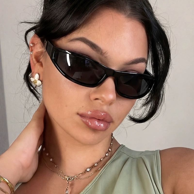 Y2K Narrow Rectangle Wrap Arou - Vintage Fashion Y2K review and price