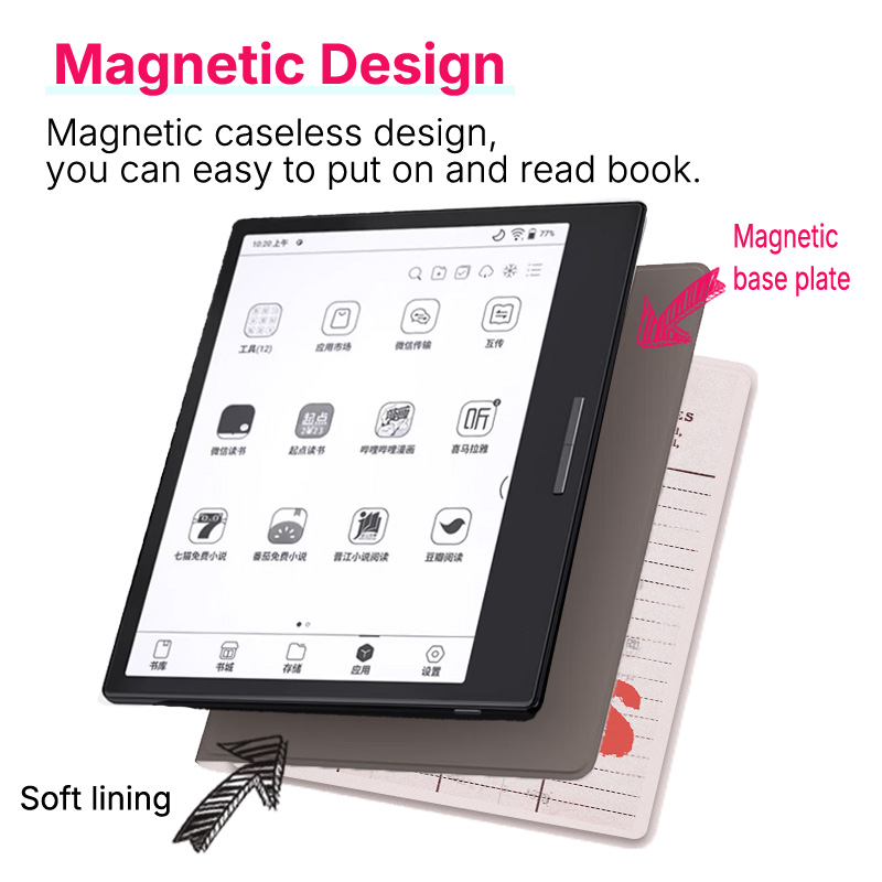 Murmelo Magnetic Case for Boox - Vintage Fashion Library review and price