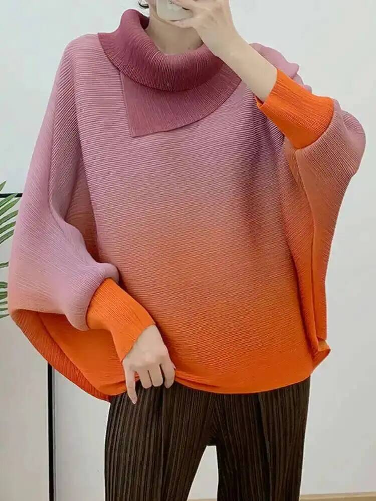 Pleated T-shirt Gradient For W - Vintage Fashion Build review and price