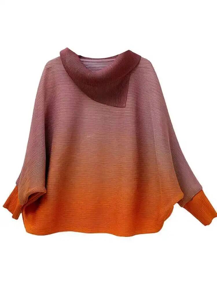 Pleated T-shirt Gradient For W - Vintage Fashion Build review and price