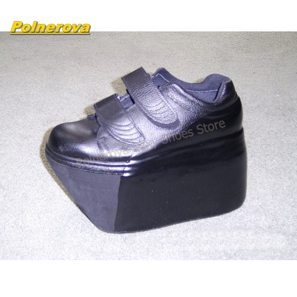Hook and Loop Matte Wedge Plat - Vintage Fashion Y2K review and price