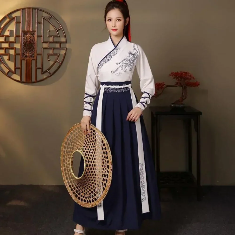 Modern Hanfu Women Top Skirt 2 - Vintage Fashion Style Men review and price
