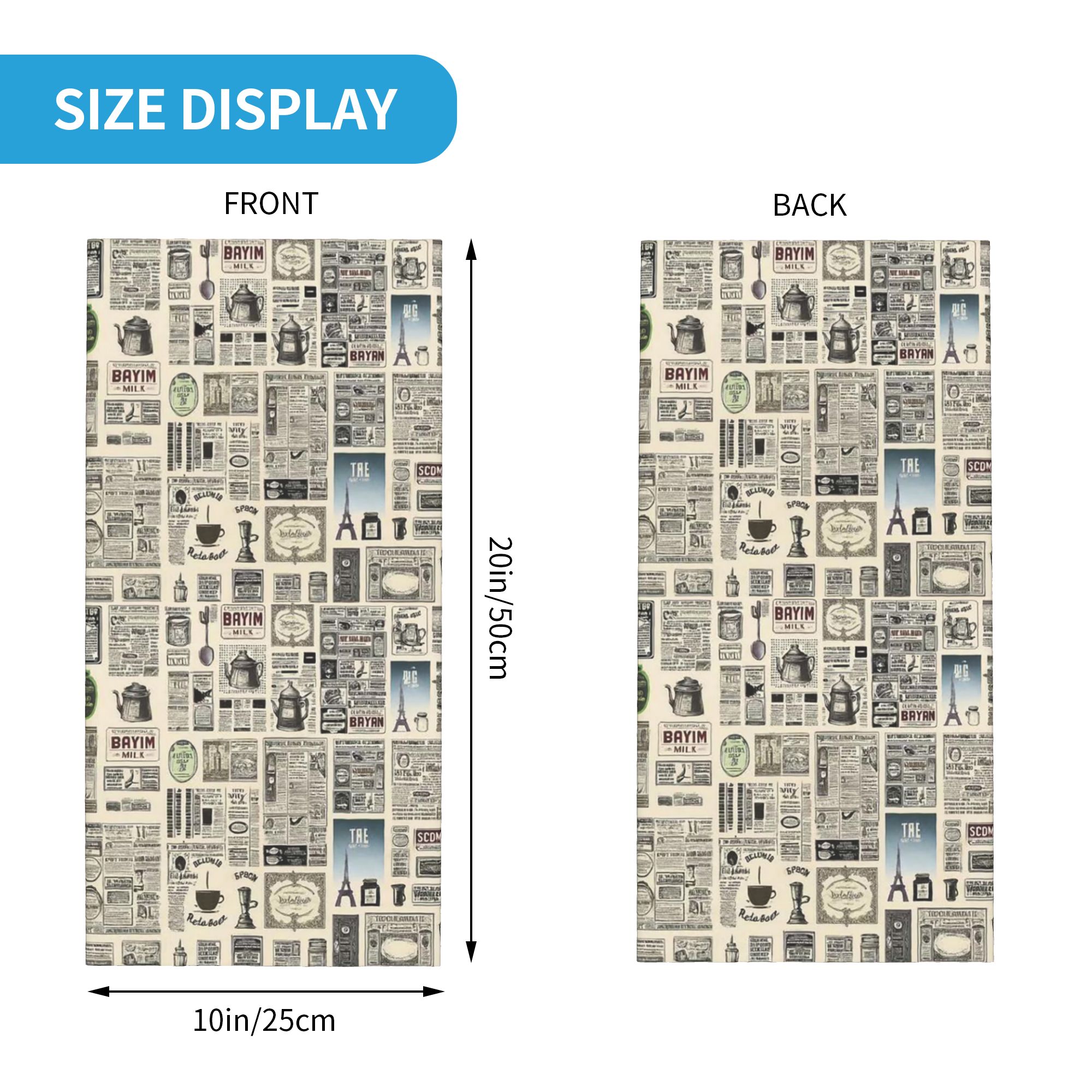 Vintage Newspaper Pattern Band - Vintage Fashion Newspaper review and price