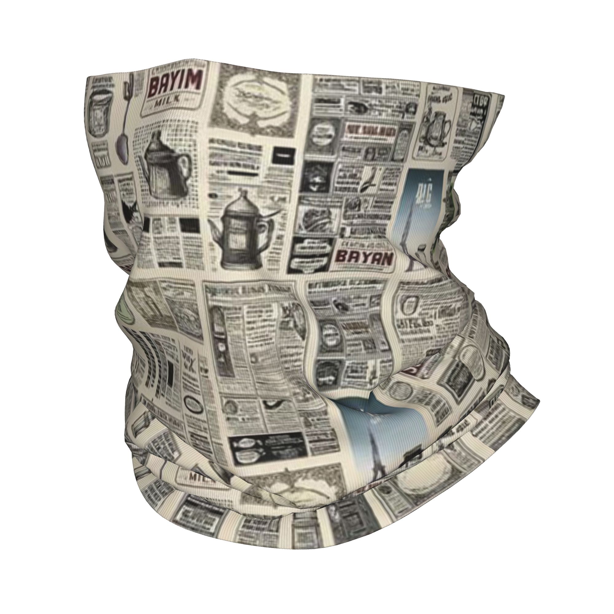 Vintage Newspaper Pattern Band - Vintage Fashion Newspaper review and price