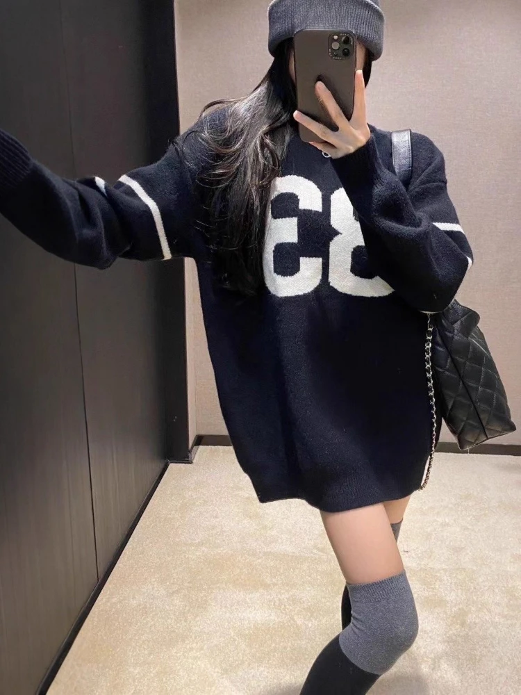 Y2K Vintage Knitted Sweater Wo - Vintage Fashion Y2K review and price
