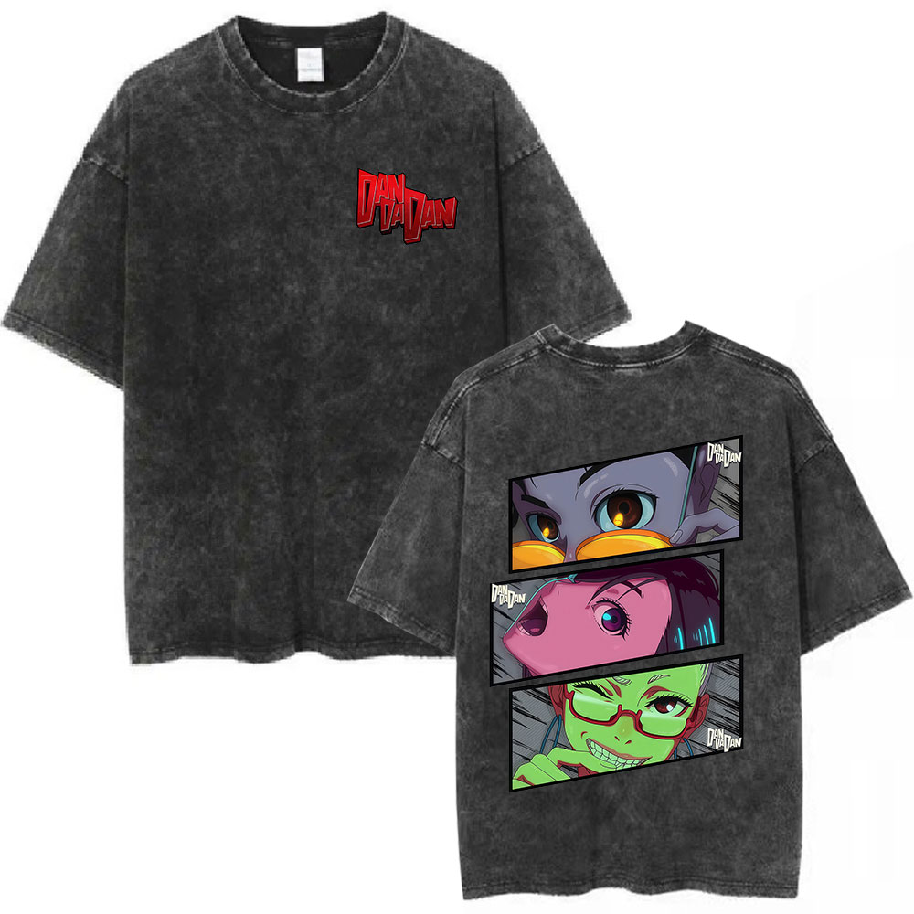 Vintage Washed Anime Dandadan  - Vintage Ken Fashion review and price