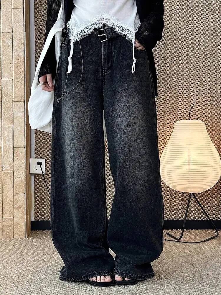 Waist Gray Denim High Vintage  - Vintage Fashion Build review and price