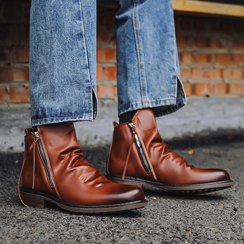 2026 Men's Genuine Leather Vin - Vintage Fashion Style Men review and price