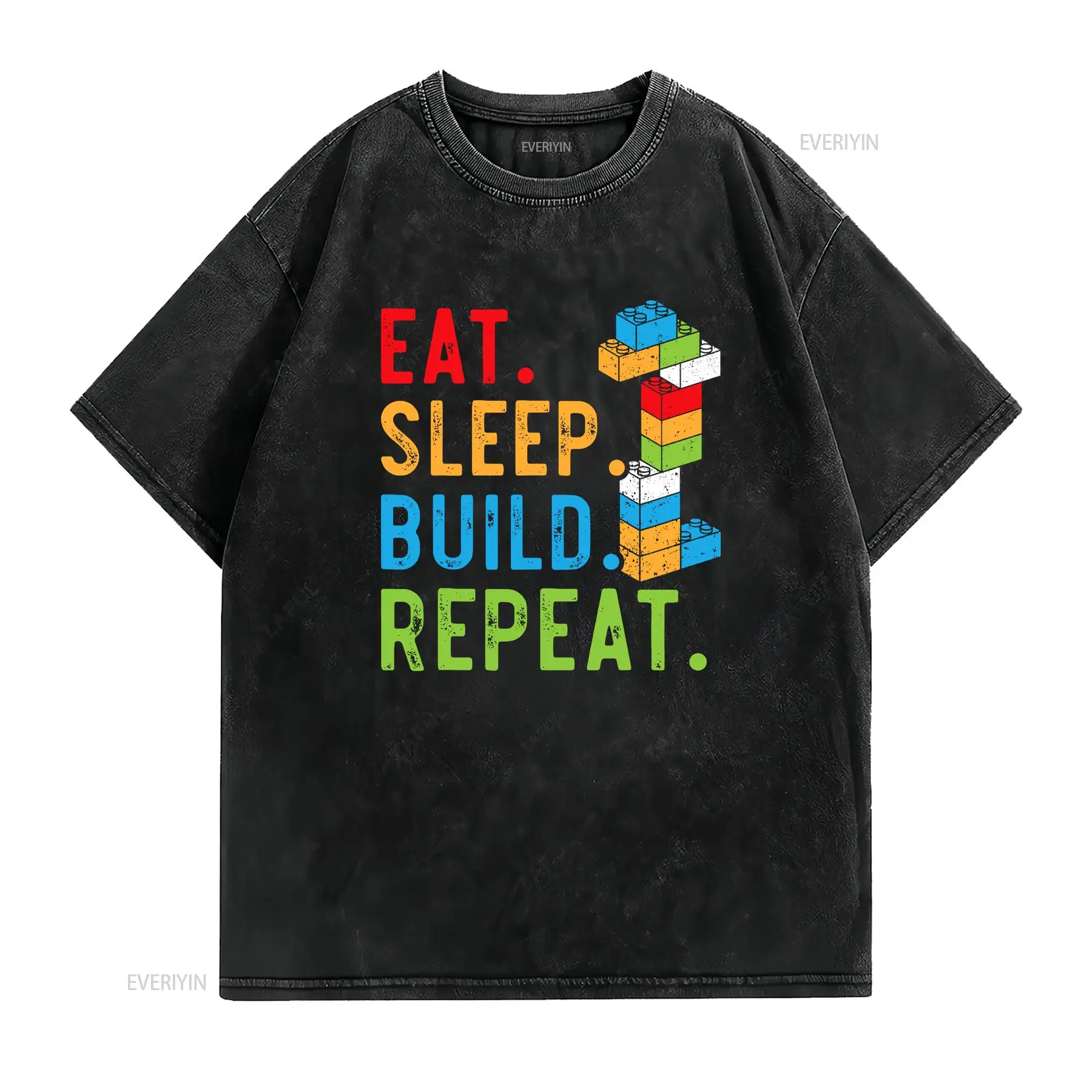 Eat Sleep Build Repeat Master  - Vintage Fashion Build review and price