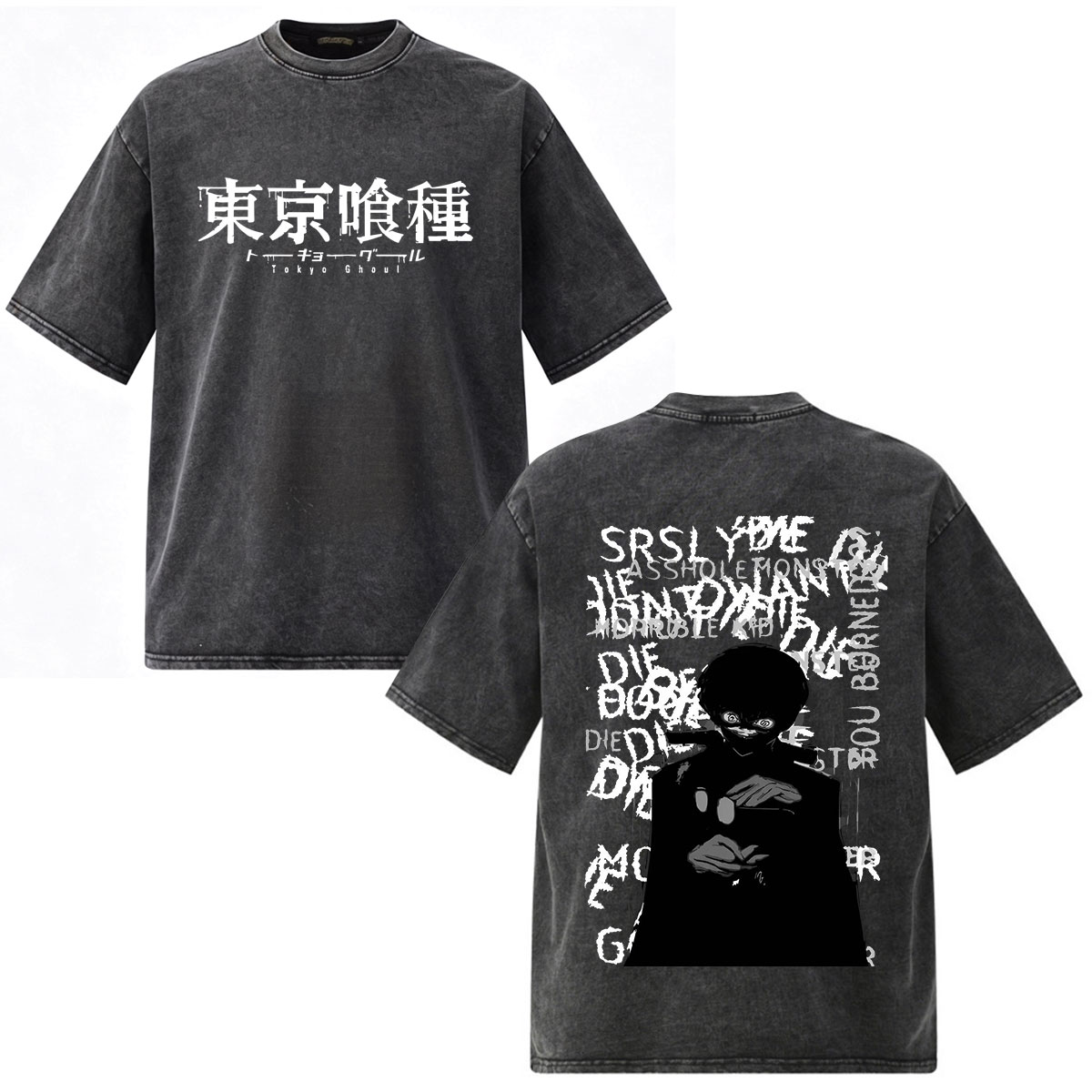 Vintage Washed Anime Tokyo Gho - Vintage Ken Fashion review and price