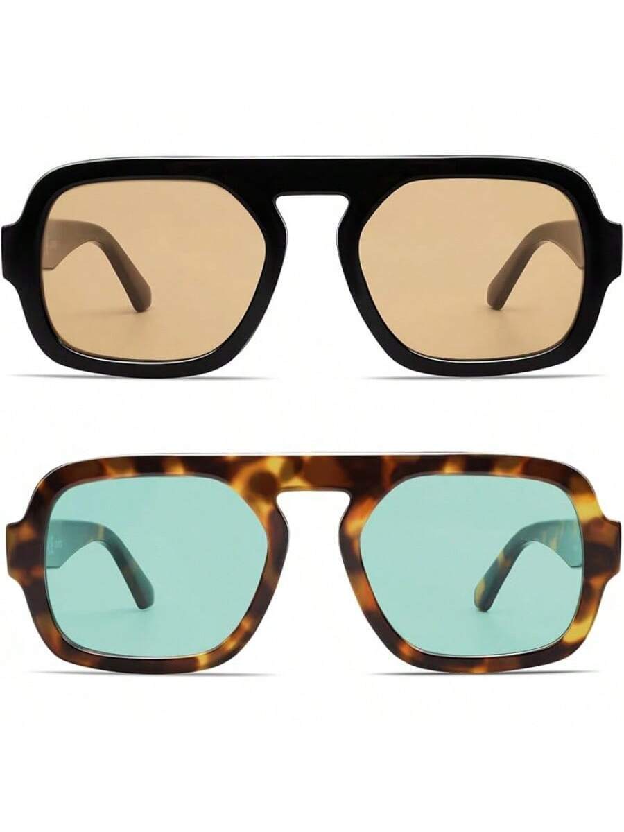 VANLINKER Oversized Retro Squa - Vintage Fashion Style Men review and price