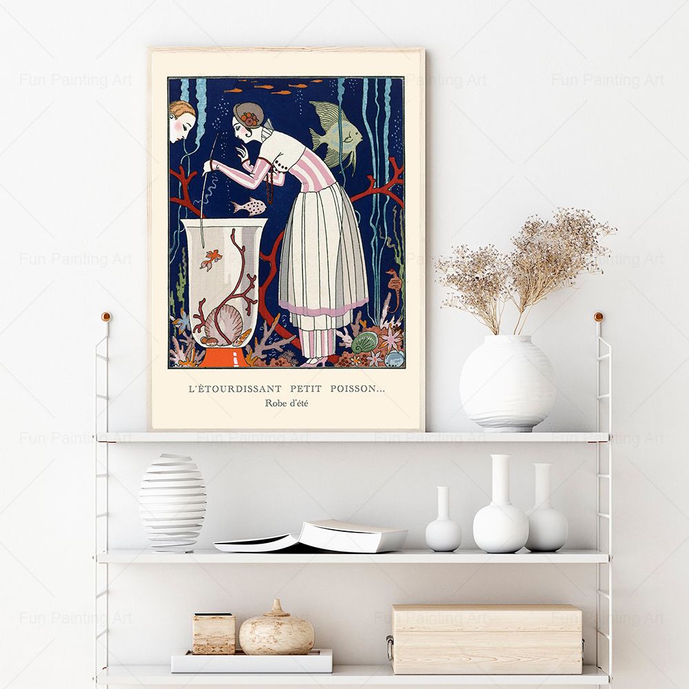 Vintage Print 1920s French Fas - Vintage Fashion Magazine Covers review and price