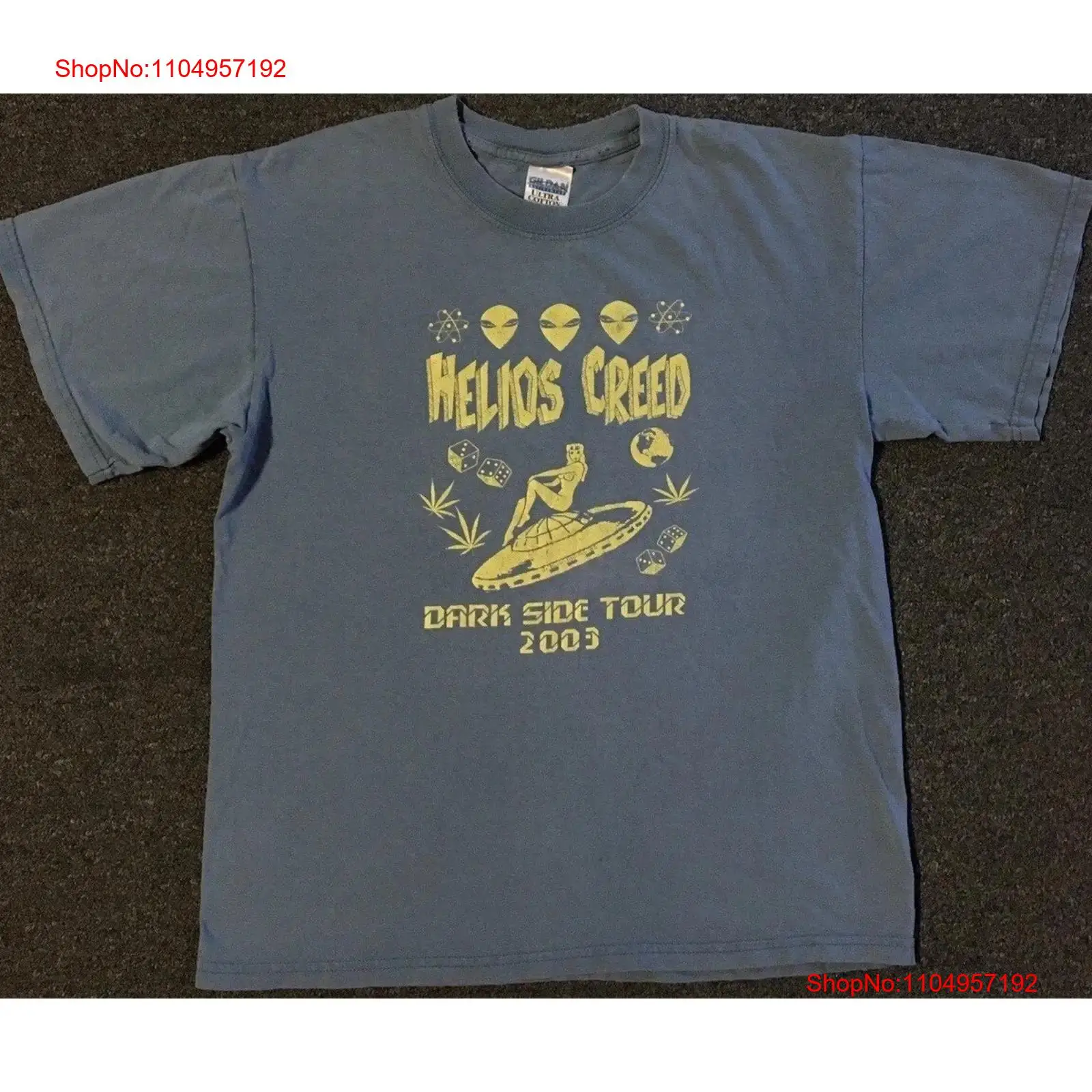Vtg Helios Creed 2003 Faded To - Band Tee Faded 90S review and price