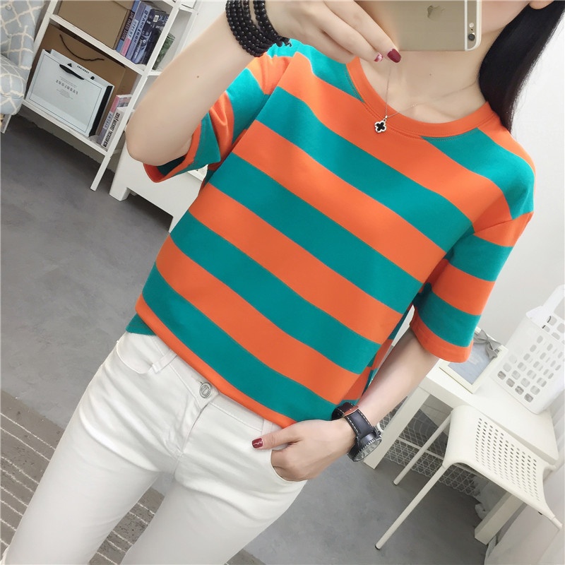 Trendy Striped Loose Fit Short - Vintage Fashion Influencer review and price