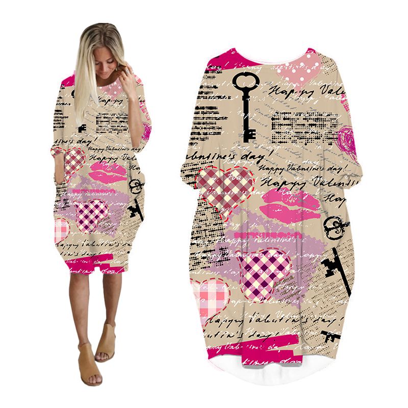 CLOOCL Newspaper Dress 3D Prin - Vintage Fashion Newspaper review and price