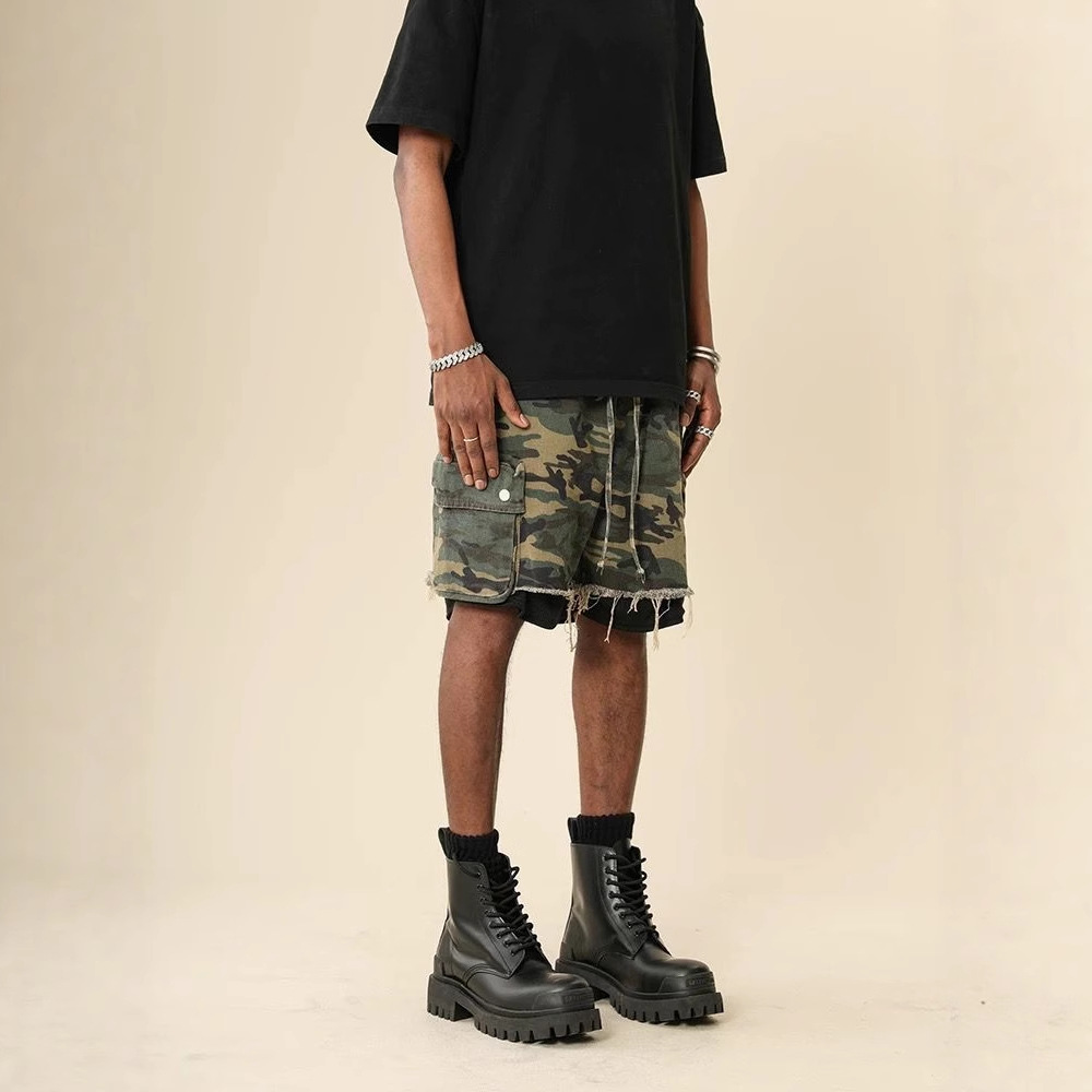 American Streetwear Raw-edge W - Vintage Fashion Jeans review and price
