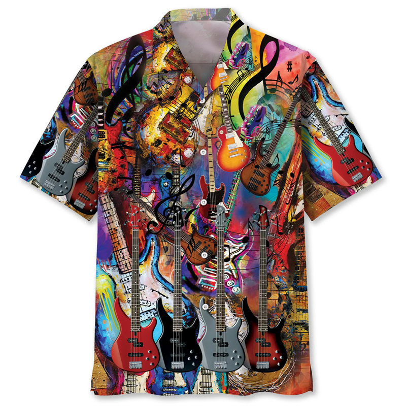 Men Lapel Short Sleeve Shirt V - Vintage Fashion Newspaper review and price