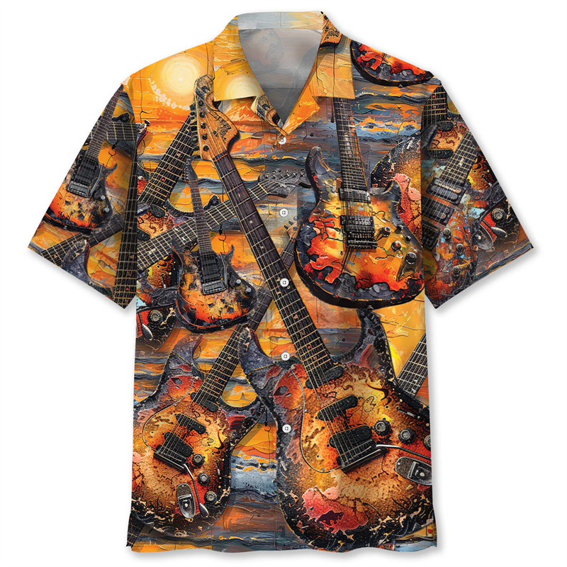 Men Lapel Short Sleeve Shirt V - Vintage Fashion Newspaper review and price