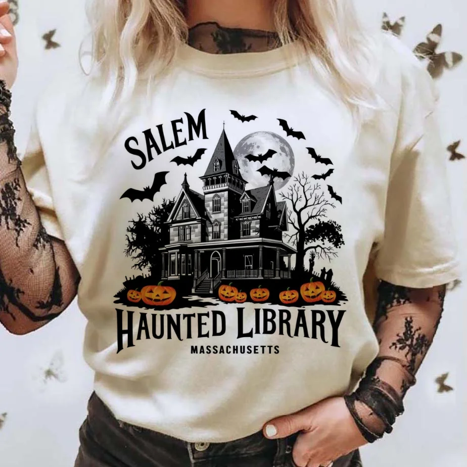 Vintage Salem Haunted Library  - Vintage Fashion Library review and price