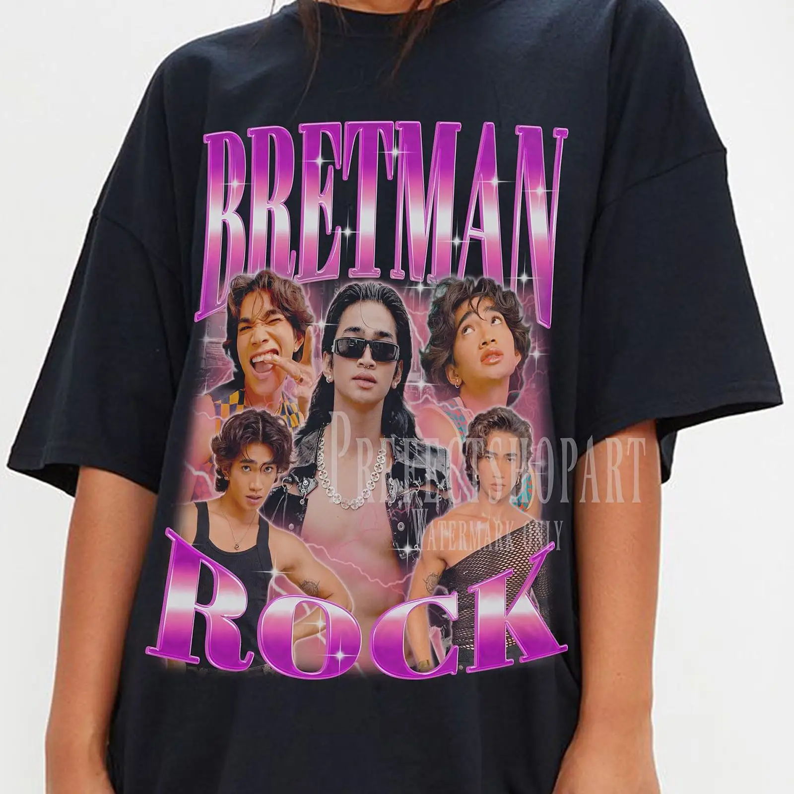 Bretman Rock Retro T Shirt Vin - Vintage Fashion Influencer review and price