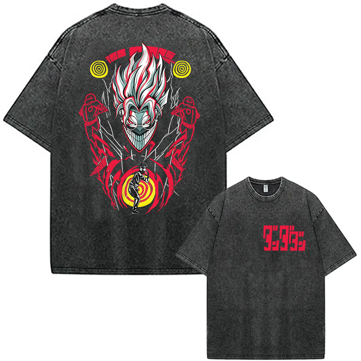 Vintage Washed Anime Dandadan  - Vintage Ken Fashion review and price