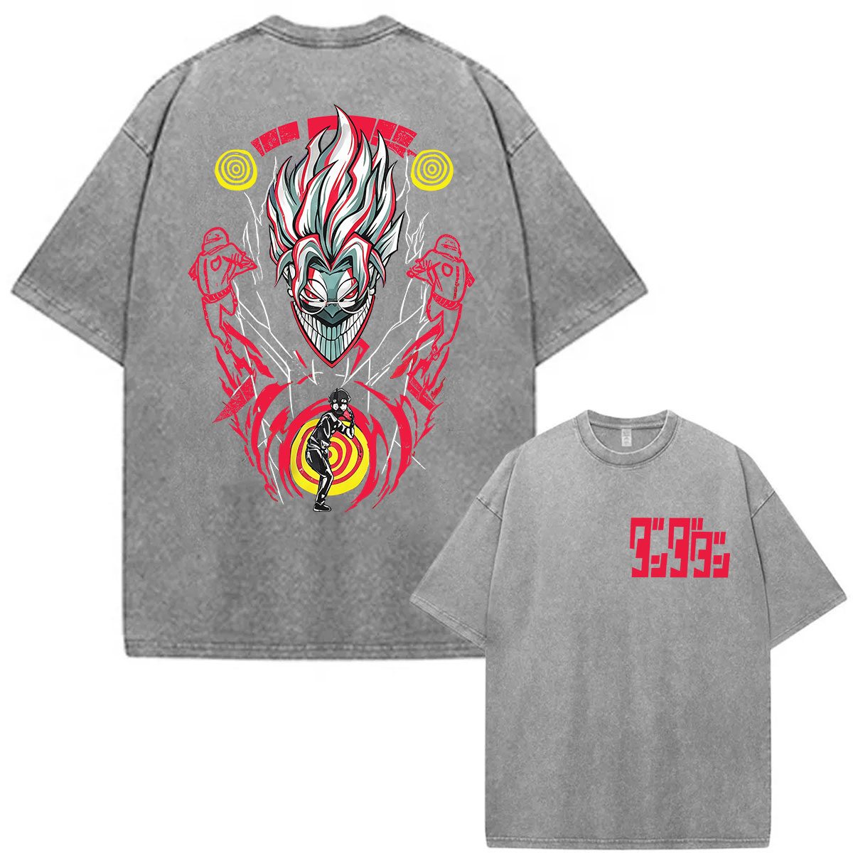 Vintage Washed Anime Dandadan  - Vintage Ken Fashion review and price