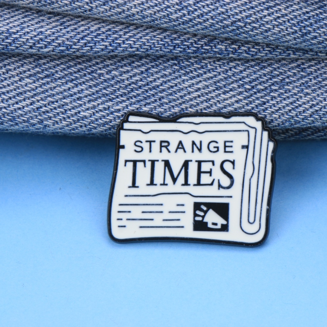 Retro Newspaper Strange Times  - Vintage Fashion Newspaper review and price