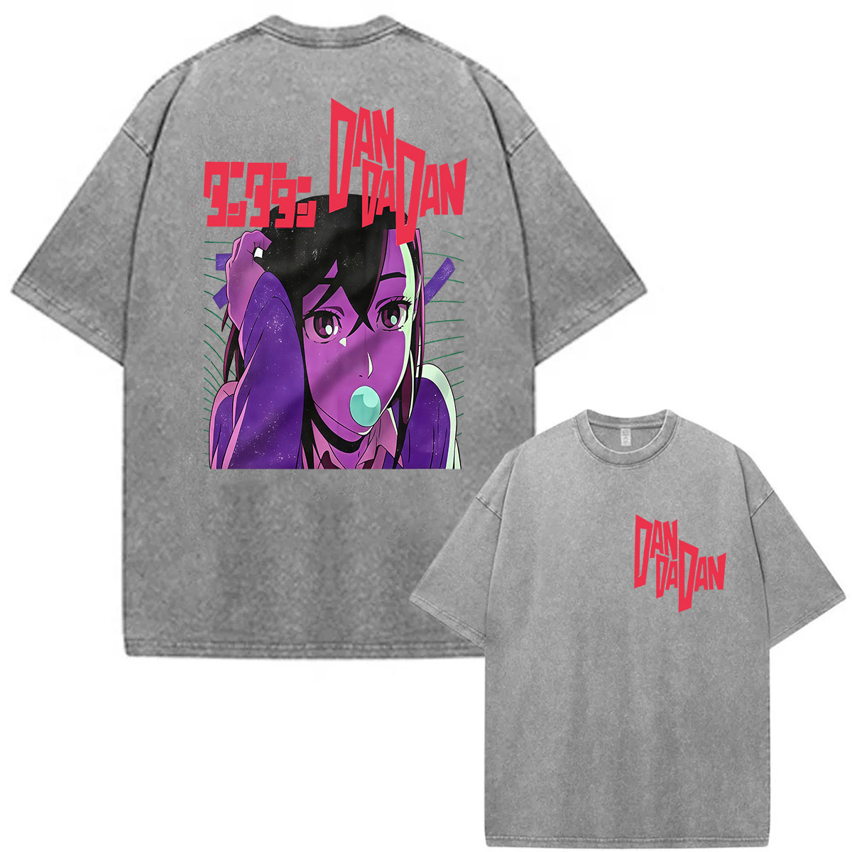 Vintage Washed Anime Dandadan  - Vintage Ken Fashion review and price