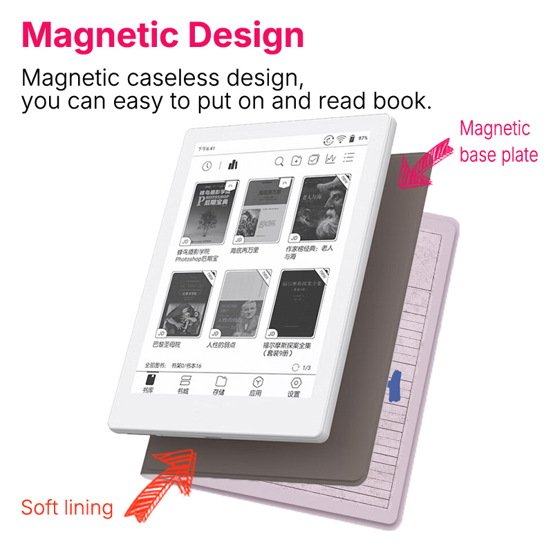 Murmelo Magnetic Case for Boox - Vintage Fashion Library review and price