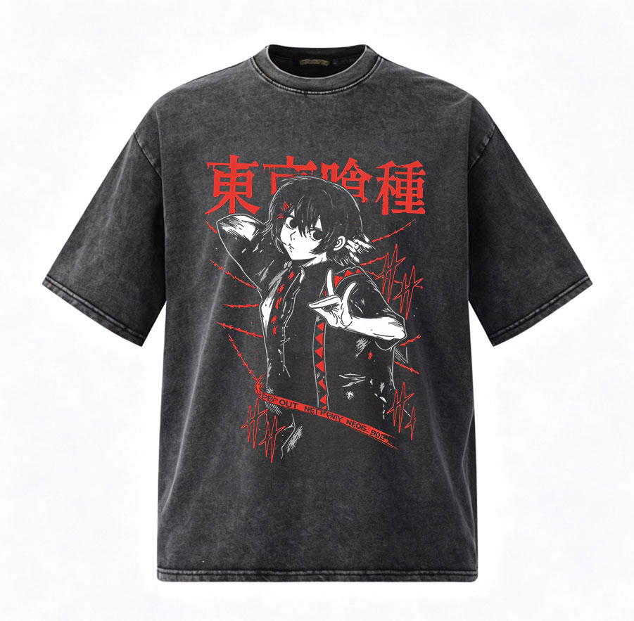 Vintage Washed Anime Tokyo Gho - Vintage Ken Fashion review and price