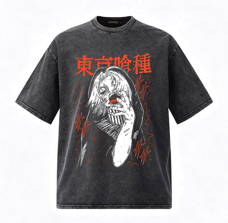 Vintage Washed Anime Tokyo Gho - Vintage Ken Fashion review and price