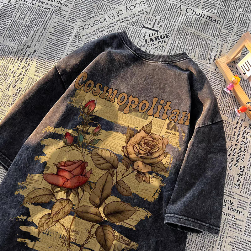 Vintage Washed Black Newspaper - Vintage Fashion Newspaper review and price