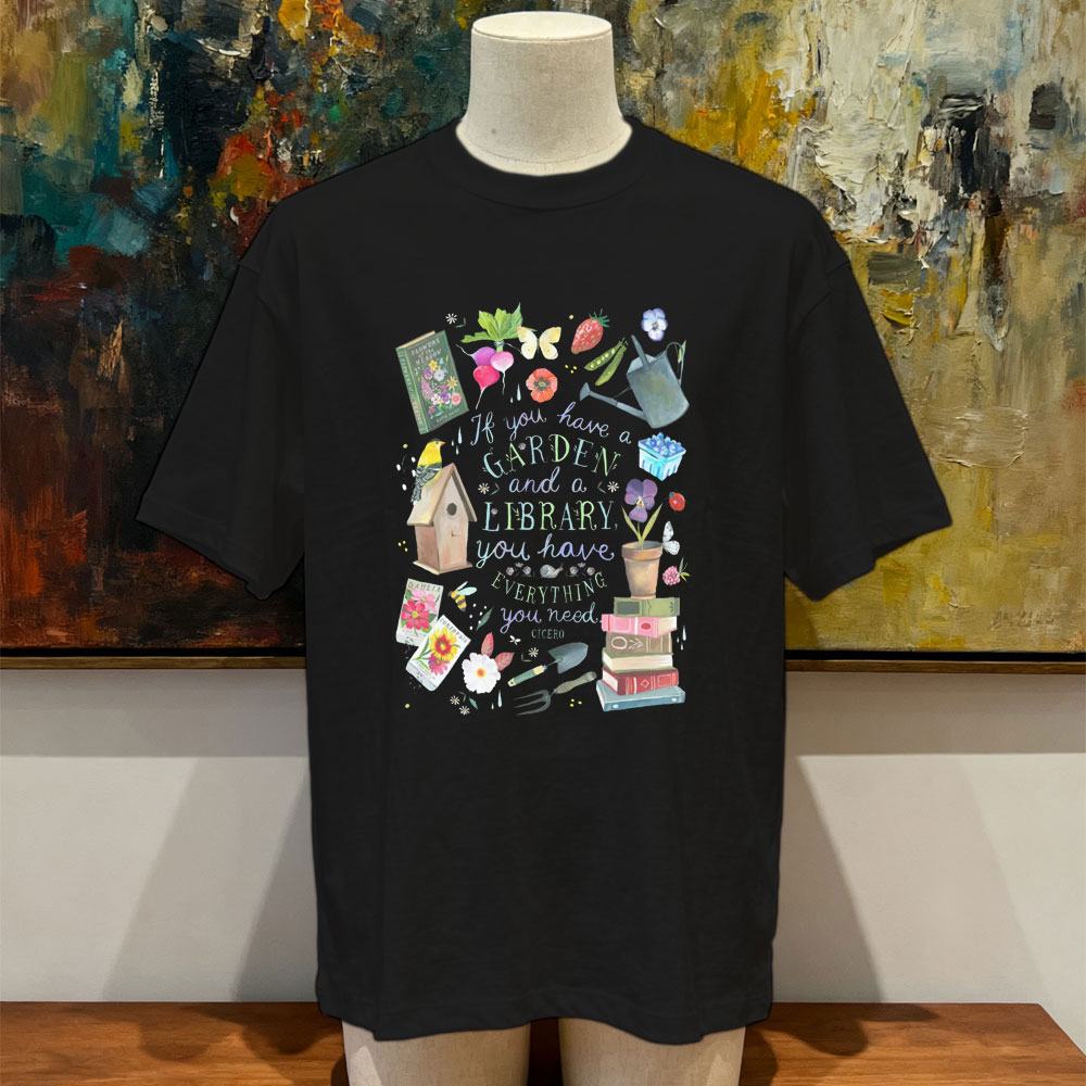 Garden and A Library Unisex Tr - Vintage Fashion Library review and price