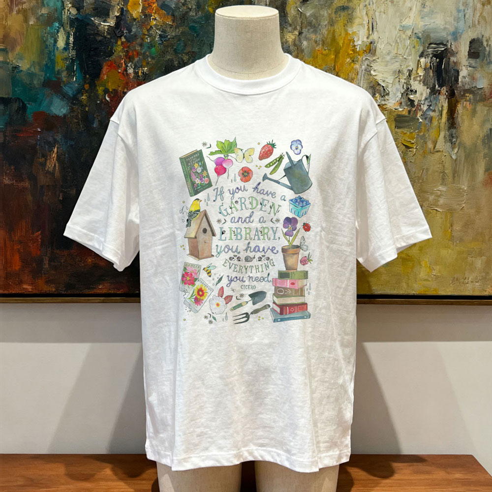 Garden and A Library Unisex Tr - Vintage Fashion Library review and price
