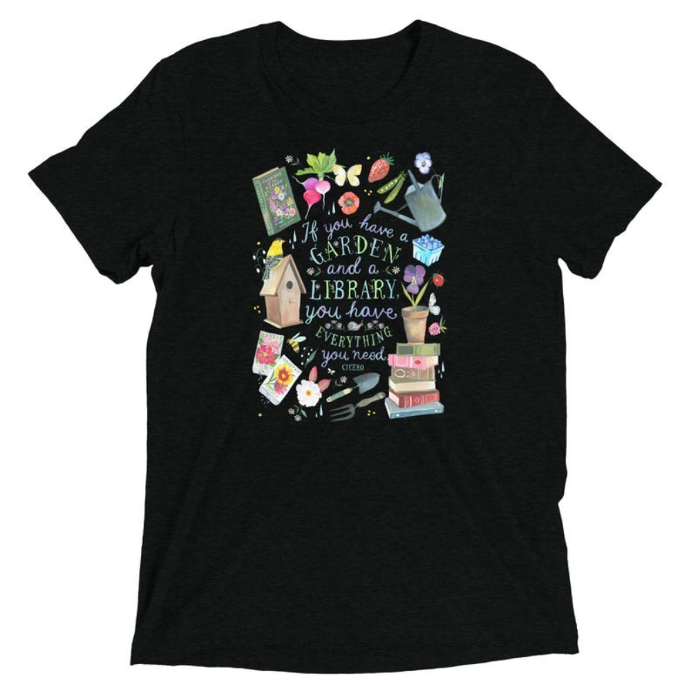 Garden and A Library Unisex Tr - Vintage Fashion Library review and price