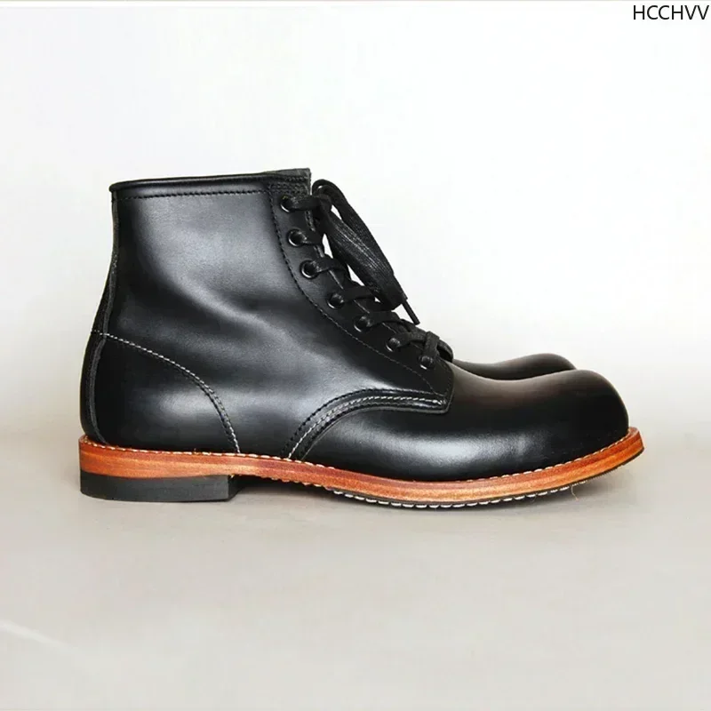 Vintage Men Goodyear-Welted Ge - Vintage Fashion Style review and price