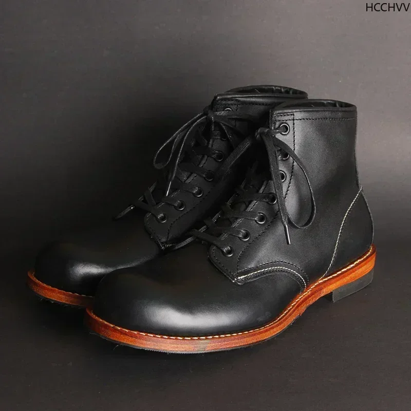 Vintage Men Goodyear-Welted Ge - Vintage Fashion Style review and price