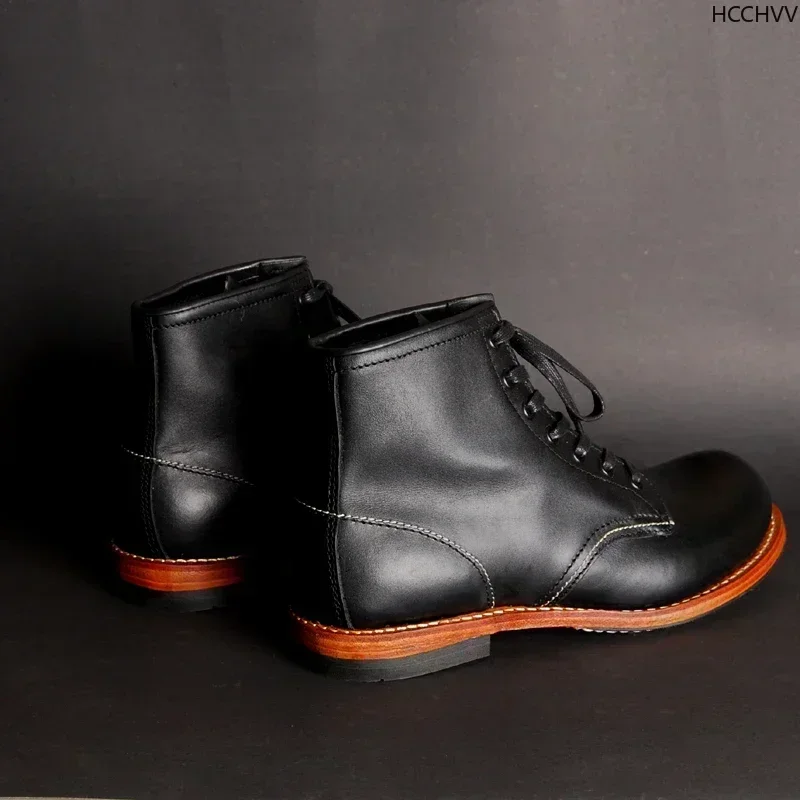 Vintage Men Goodyear-Welted Ge - Vintage Fashion Style review and price